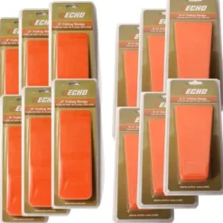 Shop 6 Each Genuine Echo 8" & 5-1/2" Smooth Orange Tree Felling Wedge - Explore Premium Parts & Accessories for All Motor Vehicle Models Echo OEM Parts & Accessories