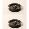 Discount 2 Flat Idler Pulley Fits Hustler 605512 603986 Raptor 42" Deck 4.75" OD 1/2" ID - Explore Premium Parts & Accessories for All Motor Vehicle Models Rotary Parts & Accessories
