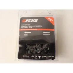 Genuine Echo 72LPX116CQ 36" 3/8" .050" 116DL Saw Chain Loop CS800P CS8000 - Explore Premium Parts & Accessories for All Motor Vehicle Models< Echo OEM Parts & Accessories