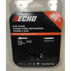 Genuine Echo 72LPX81CQ 24" .050" 3/8" 81 DL Chainsaw Chain Loop OEM - Explore Premium Parts & Accessories for All Motor Vehicle Models< Echo OEM Parts & Accessories