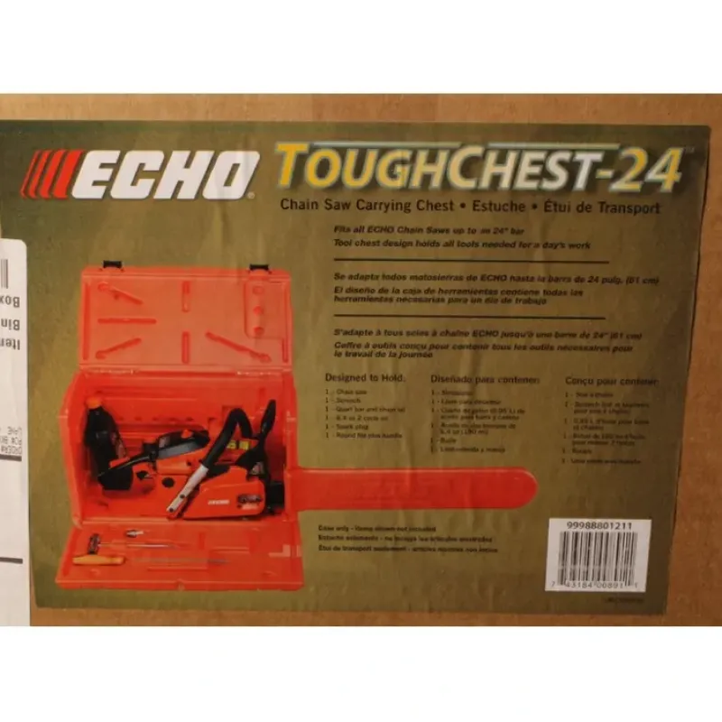Genuine Echo 99988801211 24" ToughChest Chain Saw Carry Case - Explore Premium Parts & Accessories for All Motor Vehicle Models< Echo OEM Parts & Accessories