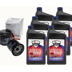 Genuine Exmark 135-2566 6 Quarts Oil & 126-5234 2 Oil Filters Quest Radius E S - Explore Premium Parts & Accessories for All Motor Vehicle Models< Exmark OEM Parts & Accessories