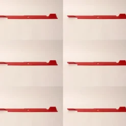 New 6 Genuine Exmark 103-6404-S Blades Lazer Z AC AS Diesel LC XP XS DS E S X Z - Explore Premium Parts & Accessories for All Motor Vehicle Models Exmark OEM Parts & Accessories