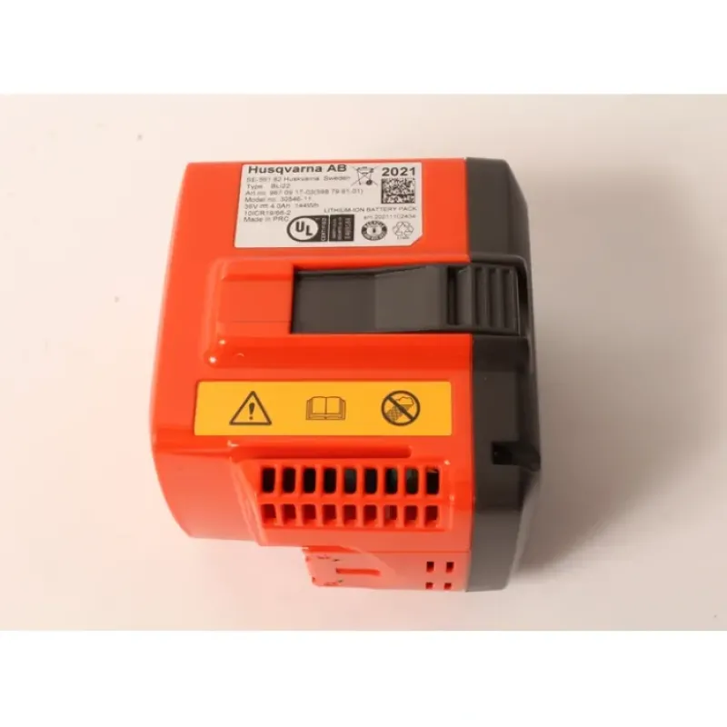Genuine Husqvarna 967091703 BLi22 36V Li-Ion Battery 4.0AH For 100 Series - Explore Premium Parts & Accessories for All Motor Vehicle Models< Husqvarna Parts Genuine OEM