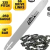 Laser 22630 16" .325" .050" 66 DL Chainsaw Bar & Chain Combo - Explore Premium Parts & Accessories for All Motor Vehicle Models< Laser Aftermarket Parts