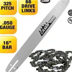 Laser 22630 16" .325" .050" 66 DL Chainsaw Bar & Chain Combo - Explore Premium Parts & Accessories for All Motor Vehicle Models< Laser Aftermarket Parts