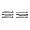 Outlet 6 Pack Blade Fits AYP Roper Sears 137380 532137380 - Explore Premium Parts & Accessories for All Motor Vehicle Models Rotary Parts & Accessories