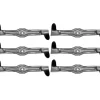 Cheap 6 Pack Blade 21"X 6 Point Star Left Hand Rotation Fits Ayp - Explore Premium Parts & Accessories for All Motor Vehicle Models Rotary Parts & Accessories