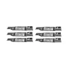 Clearance 6 Pack Blades For Cub Cadet MTD 02005017 1005336 742-04417 942-04417 942-04417A - Explore Premium Parts & Accessories for All Motor Vehicle Models Rotary Parts & Accessories
