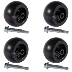 Fashion 4 Pack Deck Wheel with Bolt Fits Bad Boy 0180010-00 022-1000-00 022-5234-98 - Explore Premium Parts & Accessories for All Motor Vehicle Models Rotary Parts & Accessories