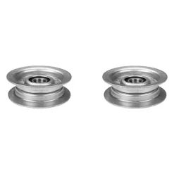 Discount 2 Pack Flat Idler Pulley Fits John Deere GY20067 GY22172 L110 L118 L120 L130 - Explore Premium Parts & Accessories for All Motor Vehicle Models Rotary Parts & Accessories