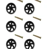 Fashion 6 Pack Genuine Husqvarna 589527301 & 596434404 Deck Gauge Wheel & Bolt Kit - Explore Premium Parts & Accessories for All Motor Vehicle Models Husqvarna Parts Genuine OEM