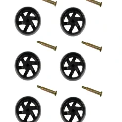 Fashion 6 Pack Genuine Husqvarna 589527301 & 596434404 Deck Gauge Wheel & Bolt Kit - Explore Premium Parts & Accessories for All Motor Vehicle Models Husqvarna Parts Genuine OEM