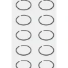 Husqvarna Parts Genuine OEM|10 Pack Genuine Husqvarna 502849501 Piston Ring Fits 150BT 150BF 350BF 350BT - Explore Premium Parts & Accessories for All Motor Vehicle Models