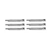 Best 6 Pack High-Lift Lawn Mower Blades Fits Exmark 103-6383 103-6383-S - Explore Premium Parts & Accessories for All Motor Vehicle Models Rotary Parts & Accessories
