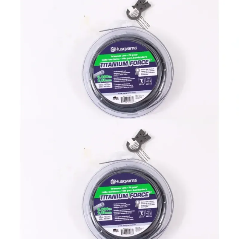 Sale 2 Pack Husqvarna 639005112 Commercial Grade Titanium .080" 1/2lb Trimmer Line - Explore Premium Parts & Accessories for All Motor Vehicle Models Husqvarna Parts Genuine OEM