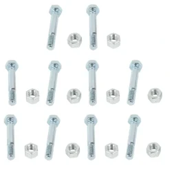Laser Aftermarket Parts|10 Pack Laser 57044 Shear Pin & Nut For MTD Troy Bilt Yard Man 710-0891 910-0891 - Explore Premium Parts & Accessories for All Motor Vehicle Models