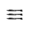 Fashion 3 Pack Lawn Mower Blades Fits Cub Cadet 742-04125 742-4125 942-04125 - Explore Premium Parts & Accessories for All Motor Vehicle Models Rotary Parts & Accessories