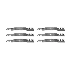 Clearance 6 Pack Lawn Mower Blades Fits John Deere AM137328 AM141033 GX22151 GY20850 - Explore Premium Parts & Accessories for All Motor Vehicle Models Rotary Parts & Accessories