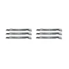 Hot 6 Pack Mulcher Blades Fits AYP Roper Sears 406713 141114 532141114 532406713 - Explore Premium Parts & Accessories for All Motor Vehicle Models Rotary Parts & Accessories