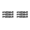 Best Sale 6 Pack Notched High-Lift Lawn Mower Blades Fits Exmark 103-6401 103-6401-S - Explore Premium Parts & Accessories for All Motor Vehicle Models Rotary Parts & Accessories
