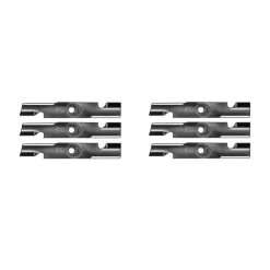 Best Sale 6 Pack Notched High-Lift Lawn Mower Blades Fits Exmark 103-6401 103-6401-S - Explore Premium Parts & Accessories for All Motor Vehicle Models Rotary Parts & Accessories
