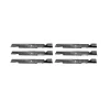 Fashion 6 Pack Notched High-Lift Lawn Mower Blades Fits Exmark 103-6404 130-6404-S - Explore Premium Parts & Accessories for All Motor Vehicle Models Rotary Parts & Accessories