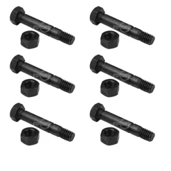 Flash Sale 6 Pack Rotary 5575 Shear Bolt & Nut Fits Ariens 52100100 - Explore Premium Parts & Accessories for All Motor Vehicle Models Rotary Parts & Accessories