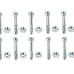 Laser Aftermarket Parts|10 Pack Shear Pins & Nuts Fits Ariens 510015 51001500 Snapper 1-3865 7091550YP - Explore Premium Parts & Accessories for All Motor Vehicle Models