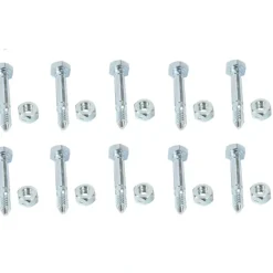 Laser Aftermarket Parts|10 Pack Shear Pins & Nuts Fits Ariens 532005 53200500 John Deere AM122156 - Explore Premium Parts & Accessories for All Motor Vehicle Models