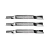 Outlet 3 Pack Standard-Lift Heavy Duty Lawn Mower Blades Fits Woods Hesston 70134 - Explore Premium Parts & Accessories for All Motor Vehicle Models Rotary Parts & Accessories