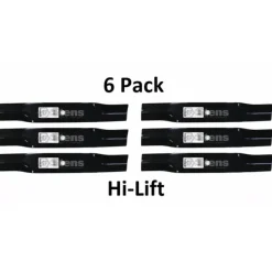 Store 6 Pack Stens 330-316 Blade For John Deere AM137324 AM141041 M83459 M84472 - Explore Premium Parts & Accessories for All Motor Vehicle Models Stens Parts & Accessories