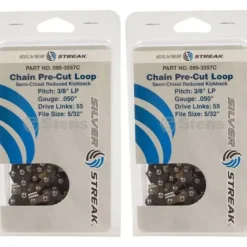 Shop 2 Pack Stens 095-3557C Chain Loop Clamshell 55 DL 3/8" LP .050 S-Chis Reduced Ki - Explore Premium Parts & Accessories for All Motor Vehicle Models Stens Parts & Accessories