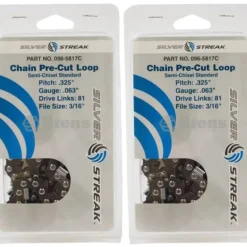 Outlet 2 Pack Stens 096-5817C Chain Loop Clamshell 81 DL .325" .063 S-Chisel Standard - Explore Premium Parts & Accessories for All Motor Vehicle Models Stens Parts & Accessories