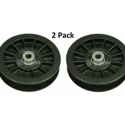 Clearance 2 Pack Stens 280-511 Flat Idler Pulley for Murray Exmark Toro 109-3397 - Explore Premium Parts & Accessories for All Motor Vehicle Models Stens Parts & Accessories