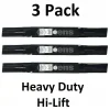 Cheap 3 Pack Stens 330-688 HD Hi-Lift Blades Fits John Deere M141786 M83363 AM102402 - Explore Premium Parts & Accessories for All Motor Vehicle Models Stens Parts & Accessories