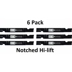 Online 6 Pack Stens 320-018 HD Notched Hi-Lift Mower Blade Fits Grasshopper 320245 - Explore Premium Parts & Accessories for All Motor Vehicle Models Stens Parts & Accessories