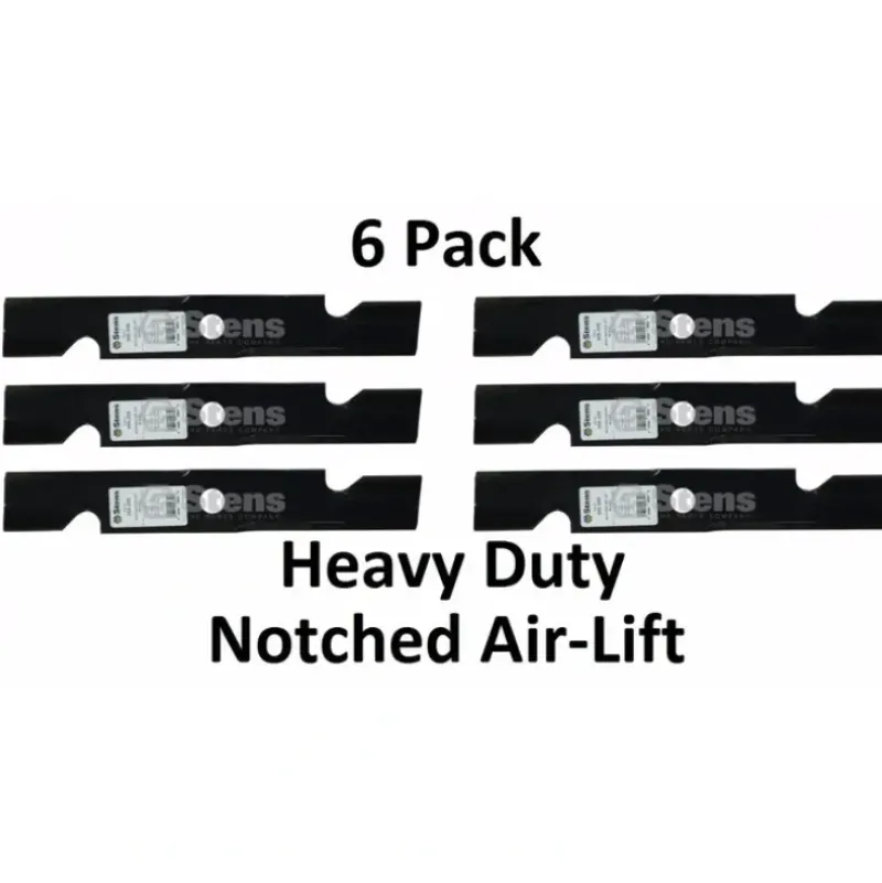 Store 6 Pack Stens 355-335 Heavy Duty Air-Lift Blade for Exmark 103-6401-S 103-6401 - Explore Premium Parts & Accessories for All Motor Vehicle Models Stens Parts & Accessories