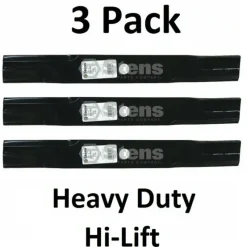 Fashion 3 Pack Stens 330-357 Heavy Duty Hi-Lift Blade for Lesco 050391 - Explore Premium Parts & Accessories for All Motor Vehicle Models Stens Parts & Accessories