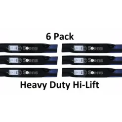 New 6 Pack Stens 330-437 Heavy Duty Hi-Lift Blade for John Deere TCU30317 - Explore Premium Parts & Accessories for All Motor Vehicle Models Stens Parts & Accessories