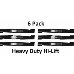 New 6 Pack Stens 340-056 Heavy Duty Hi-Lift Blade for Toro 105-7784 105-7784-03 - Explore Premium Parts & Accessories for All Motor Vehicle Models Stens Parts & Accessories