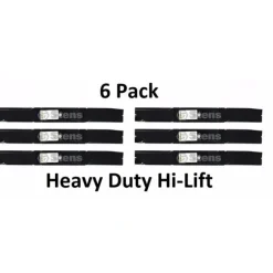 Outlet 6 Pack Stens 340-700 Heavy Duty Hi-Lift Blade for Toro 92-5608 92-5608-03 - Explore Premium Parts & Accessories for All Motor Vehicle Models Stens Parts & Accessories