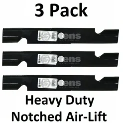 Cheap 3 Pack Stens 355-339 Heavy Duty Notched Air-Lift Blade for Toro 109-6873 - Explore Premium Parts & Accessories for All Motor Vehicle Models Stens Parts & Accessories