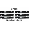 Clearance 6 Pack Stens 320-702 Heavy Duty Notched Hi-Lift Blade for Grasshopper 320246 - Explore Premium Parts & Accessories for All Motor Vehicle Models Stens Parts & Accessories