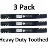Outlet 3 Pack Stens 302-837 Heavy Duty Toothed Blade for Kubota K5677-34340 - Explore Premium Parts & Accessories for All Motor Vehicle Models Stens Parts & Accessories
