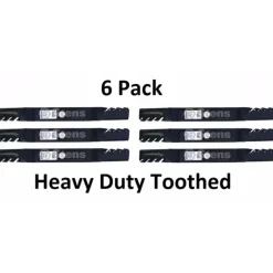 Best 6 Pack Stens 302-837 Heavy Duty Toothed Blade for Kubota K5677-34340 - Explore Premium Parts & Accessories for All Motor Vehicle Models Stens Parts & Accessories
