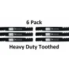 Best Sale 6 Pack Stens 302-686 Heavy Duty Toothed Blade for Toro 92-5608 92-5608-03 - Explore Premium Parts & Accessories for All Motor Vehicle Models Stens Parts & Accessories