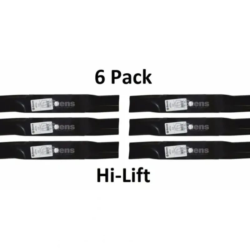 Sale 6 Pack Stens 320-510 Hi-Lift Blade Fits Gravely 09082400 GR1334FX PM34M PM34Z - Explore Premium Parts & Accessories for All Motor Vehicle Models Stens Parts & Accessories