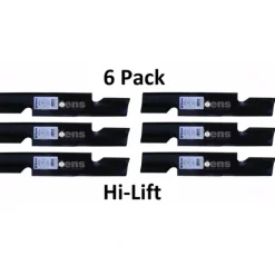 Outlet 6 Pack Stens 340-113 Hi-Lift Blade Fits Scag 481706 481710 48184 482461 482877 - Explore Premium Parts & Accessories for All Motor Vehicle Models Stens Parts & Accessories