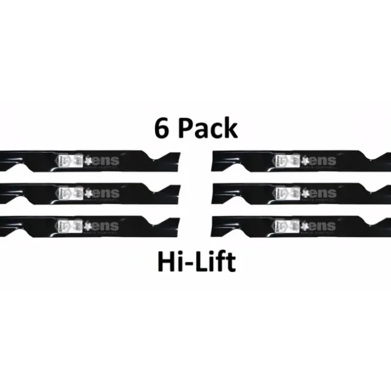 Best 6 Pack Stens 340-230 Hi-Lift Blade for Ariens 21546611 Partner PR3055008 - Explore Premium Parts & Accessories for All Motor Vehicle Models Stens Parts & Accessories